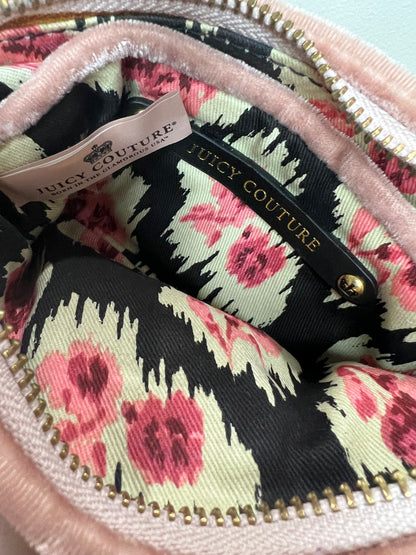 Juicy Couture Vintage Pink Velvet Wristlet