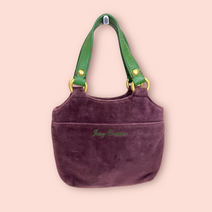 Vintage Juicy Couture Purple and Green Bag