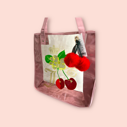 Juicy Couture Pink Cherry Tote