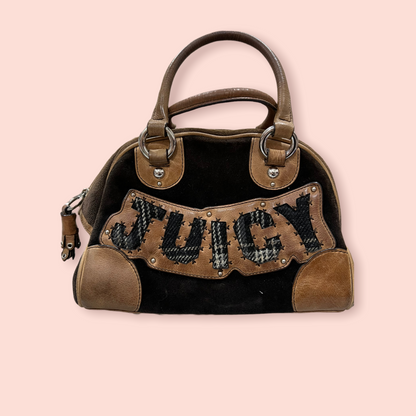 Juicy Couture Brown Bowler Bag